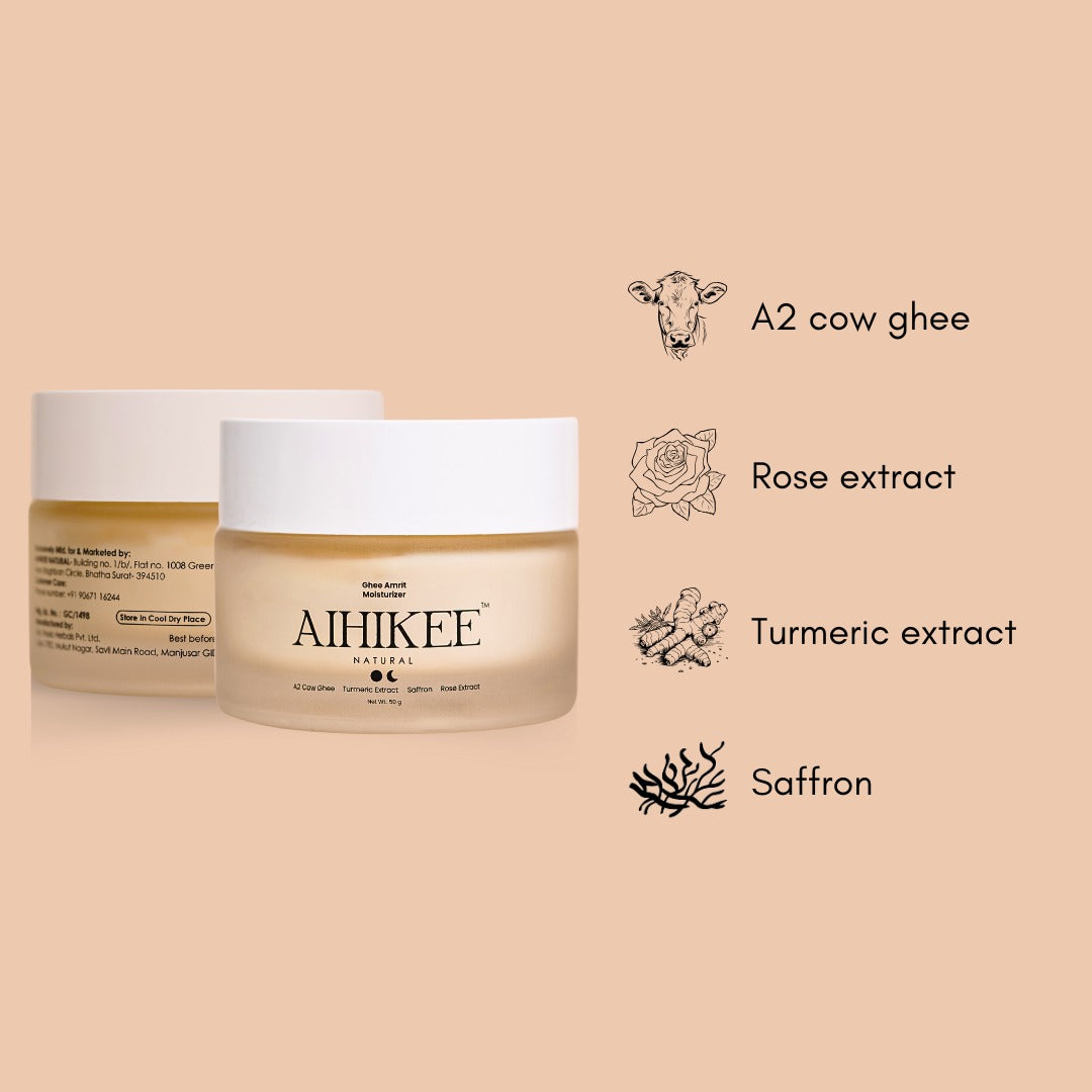 Ghee Amrit Moisturizer (Amrit means nectar)