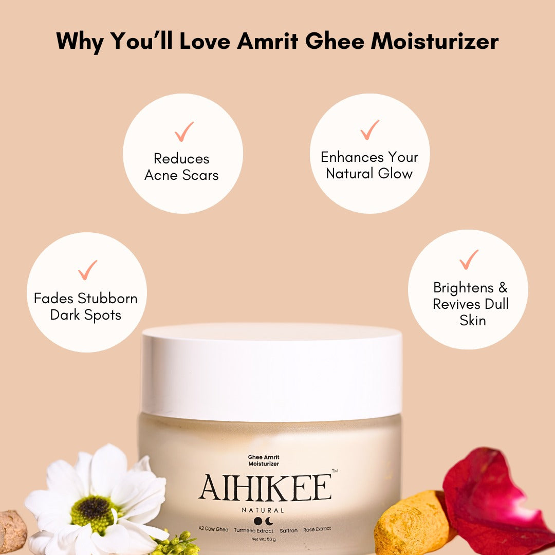 Ghee Amrit Moisturizer (Amrit means nectar)