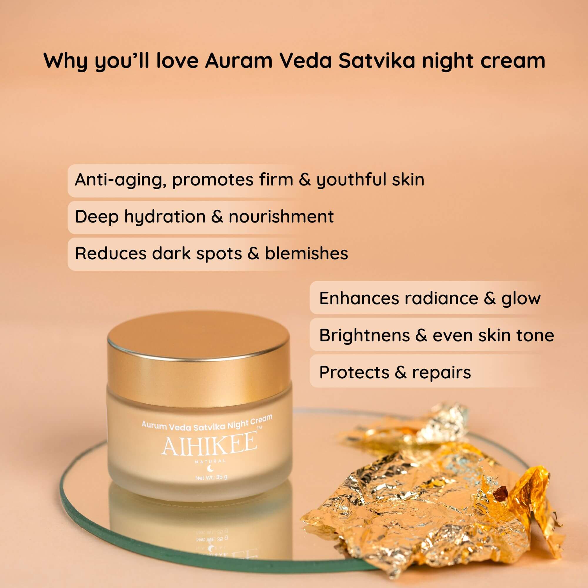Aurum Veda Night Cream
